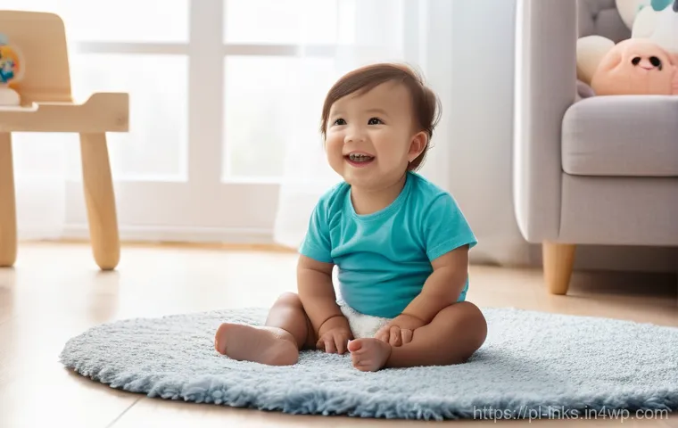 투자 결정을 위한 객관적 분석 방법 - **Prompt 1: Cozy Indoor Playtime**
A bright, whimsical shot of a happy toddler, approximately 2 ...
